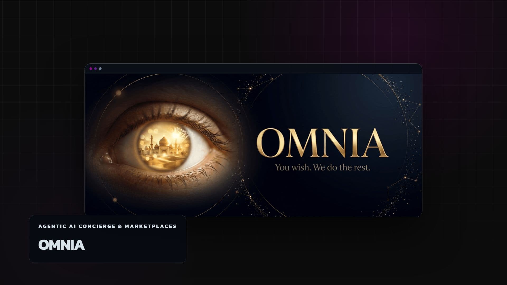 Project showreel preview frame